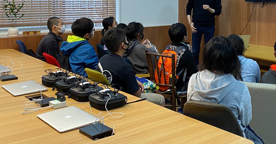 西都市立三納小中学校6年生の修学旅行受入れ