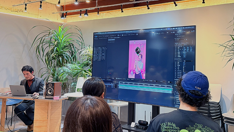 岡本 伸吾さんによるAfter Effectsの新機能の説明
