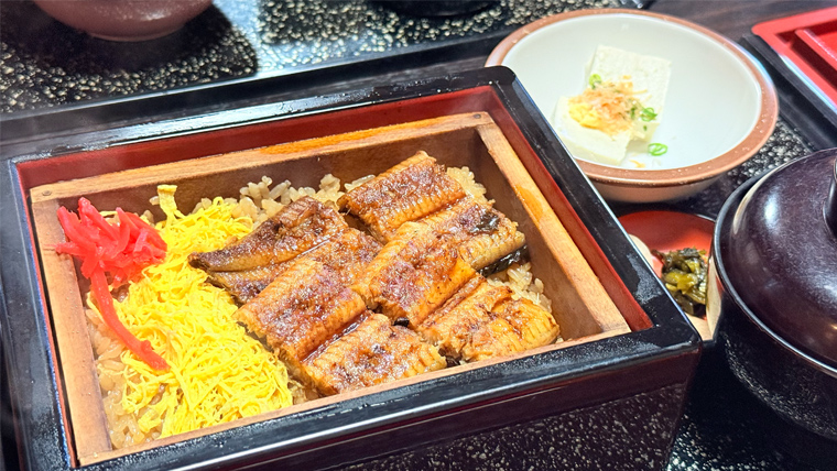 うなぎ料理 大清 蒸籠蒸しのうなぎ
